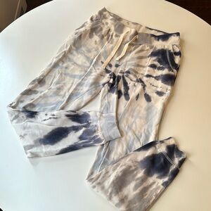Z Supply Blue Tie Dye Joggers